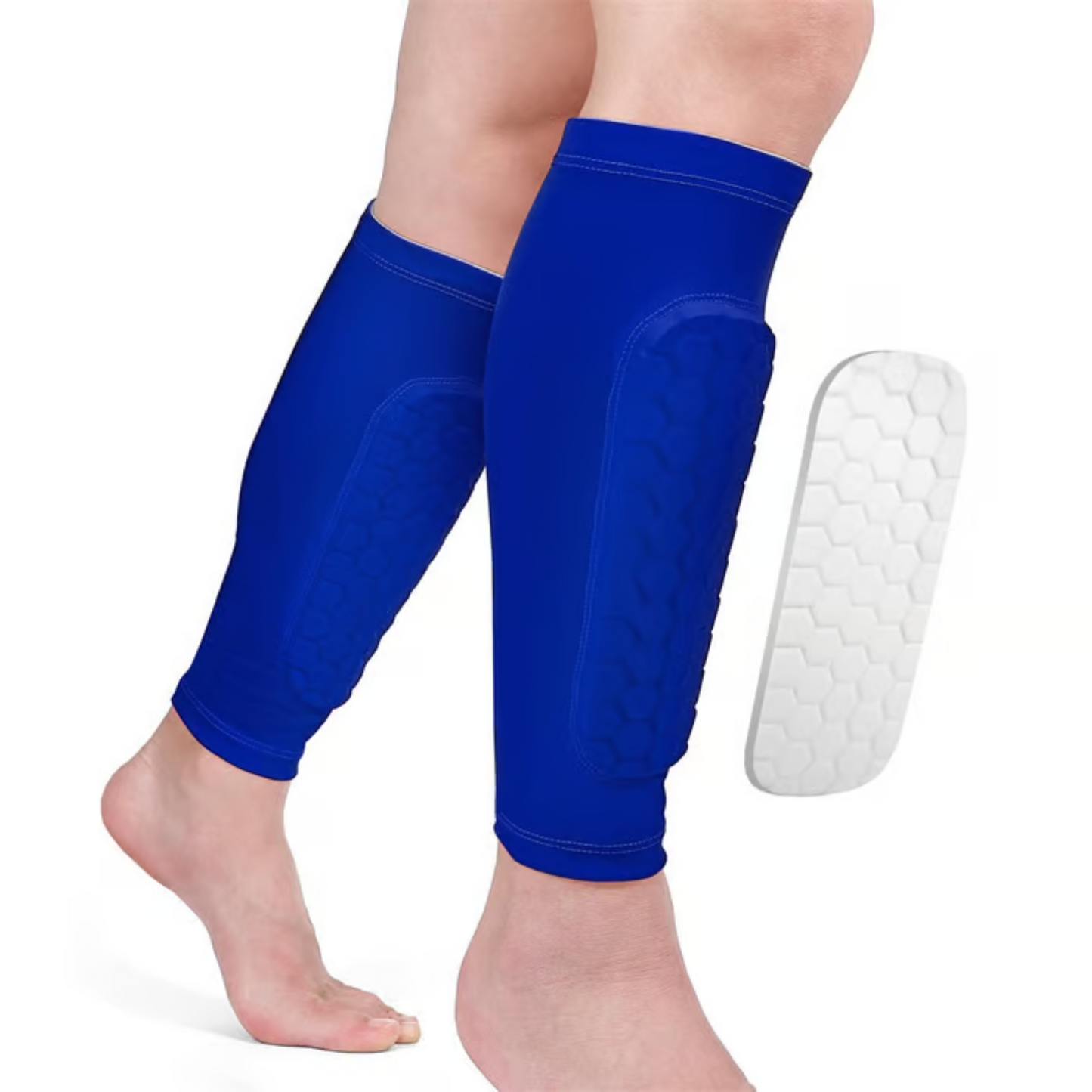 1/2Pcs Sports Soccer Shin Guard Pad for Kids Sleeve Sock Leg Support Football Compression Calf Sleeve Shinguard for Adult Teens