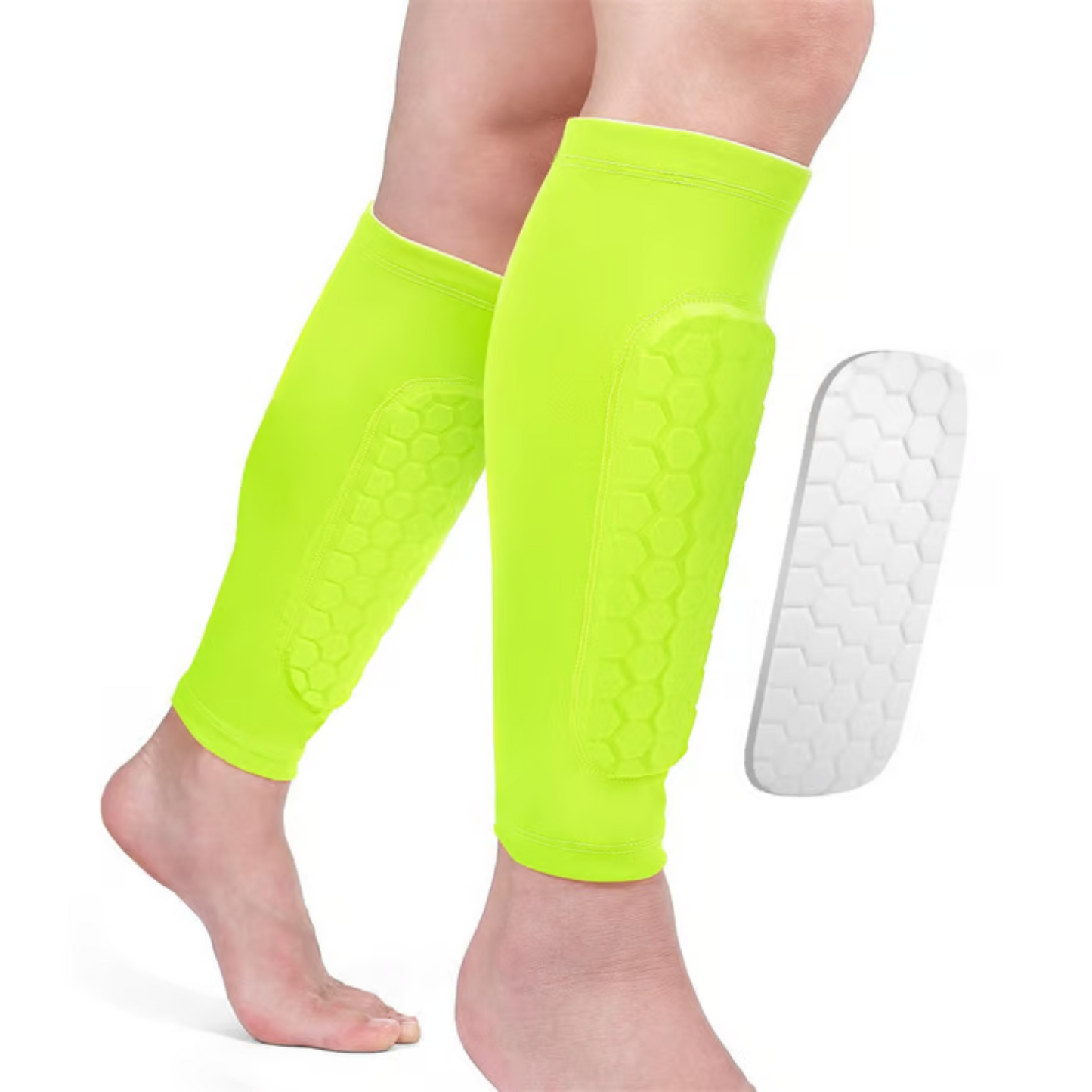 1/2Pcs Sports Soccer Shin Guard Pad for Kids Sleeve Sock Leg Support Football Compression Calf Sleeve Shinguard for Adult Teens