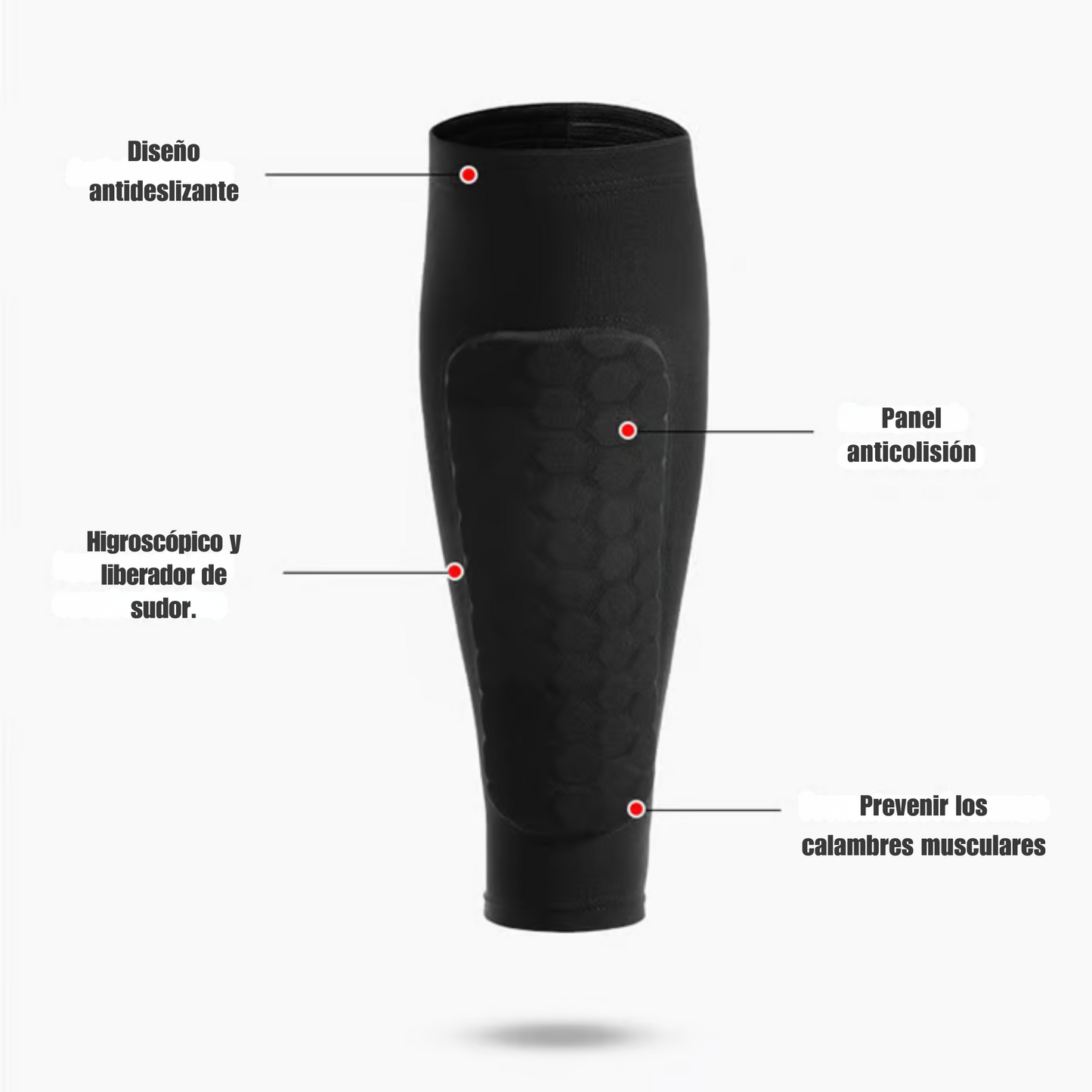 1/2Pcs Sports Soccer Shin Guard Pad for Kids Sleeve Sock Leg Support Football Compression Calf Sleeve Shinguard for Adult Teens